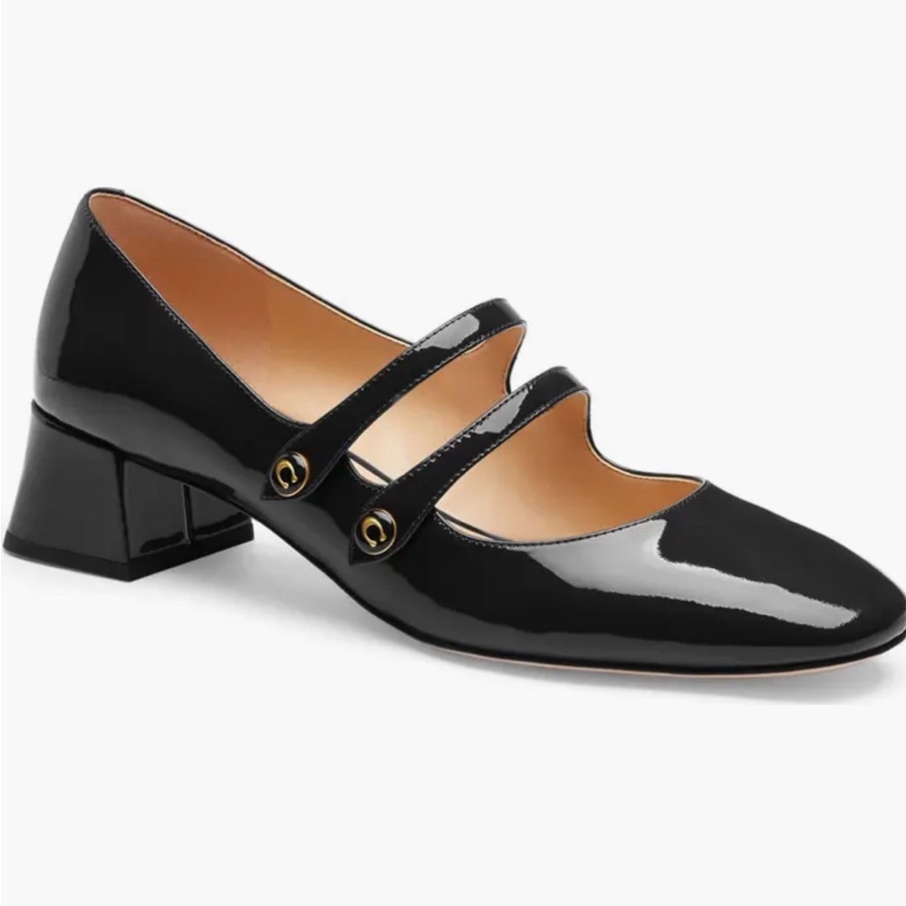 Coach Angelina Mary Jane Heels size 9